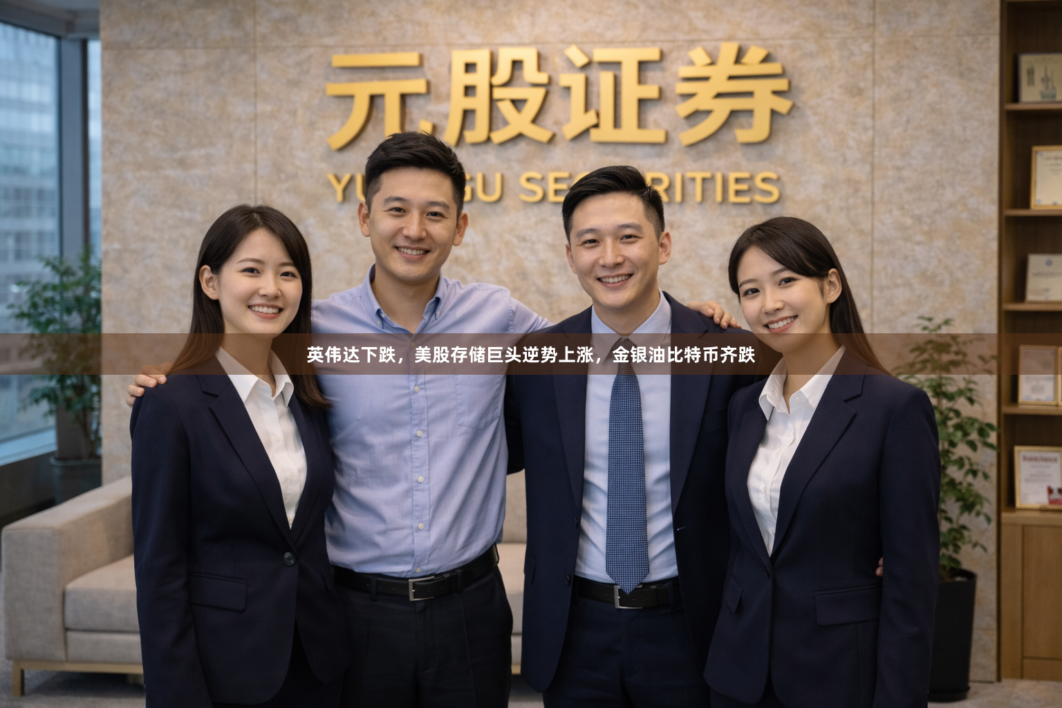 英伟达下跌，美股存储巨头逆势上涨，金银油比特币齐跌